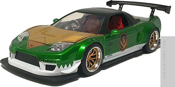 Jada Toys green Ranger Honda NSX
