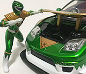 Jada Toys green Ranger Honda NSX with figure