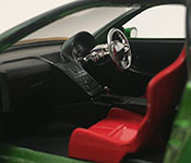 Jada Toys green Ranger Honda NSX interior
