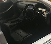 Jada Toys White Ranger Honda NSX interior