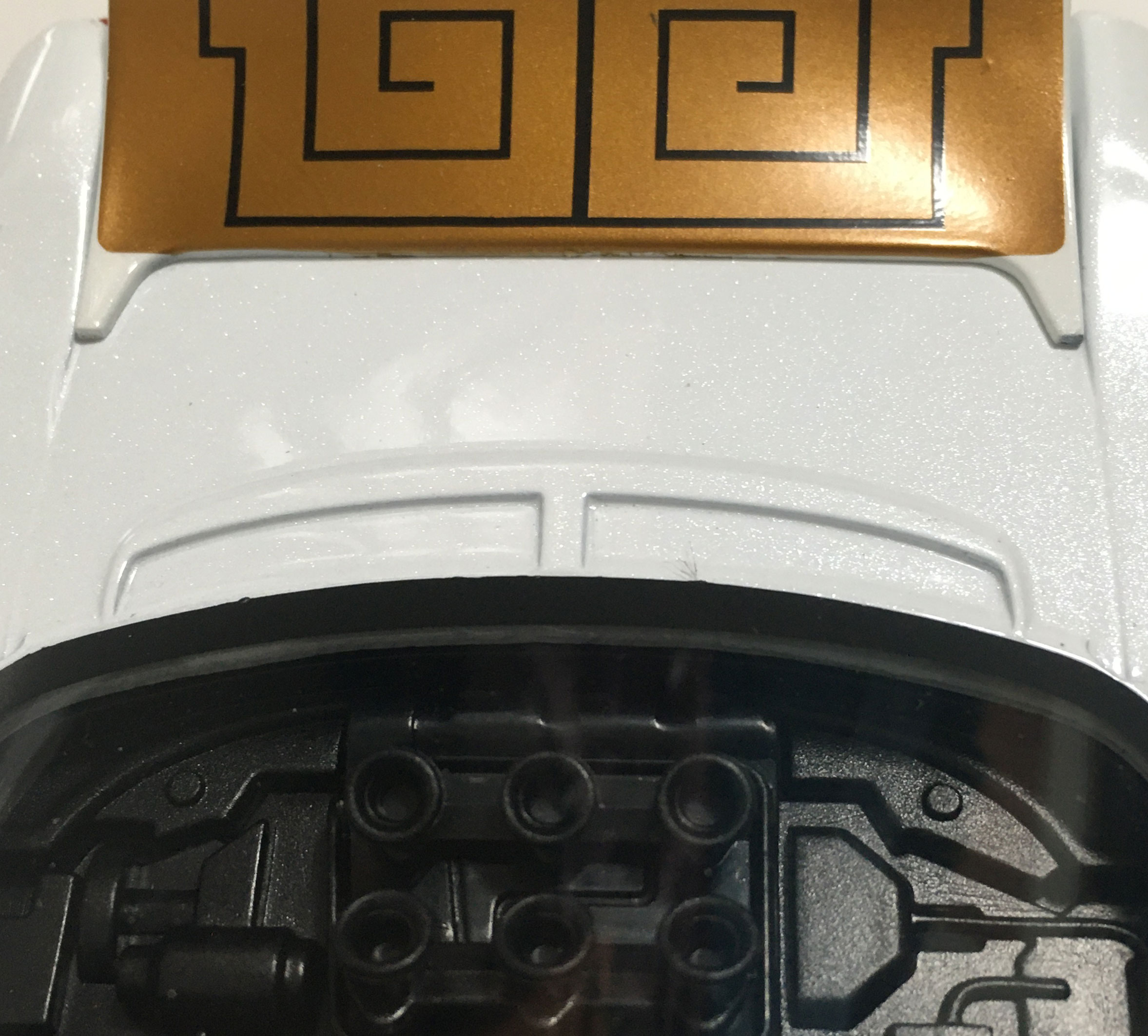 Jada Toys White Ranger Honda NSX engine
