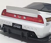 Jada Toys White Ranger Honda NSX rear