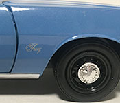 GreenLight Collectibles Christine 1977 Plymouth Fury side detail