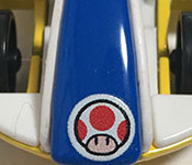 Mario Kart Toad Standard Kart front detail
