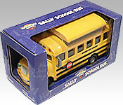 Chevron Cars Sally School Bus packaging