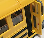 Chevron Cars Sally School Bus side door detail