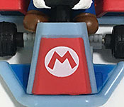 Mario Kart Mario Standard Kart front detail