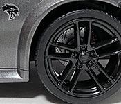Jada Toys Fast X Charger SRT Hellcat wheel and fender detail