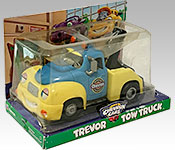 Chevron Cars Trevor Tow Truck packaging