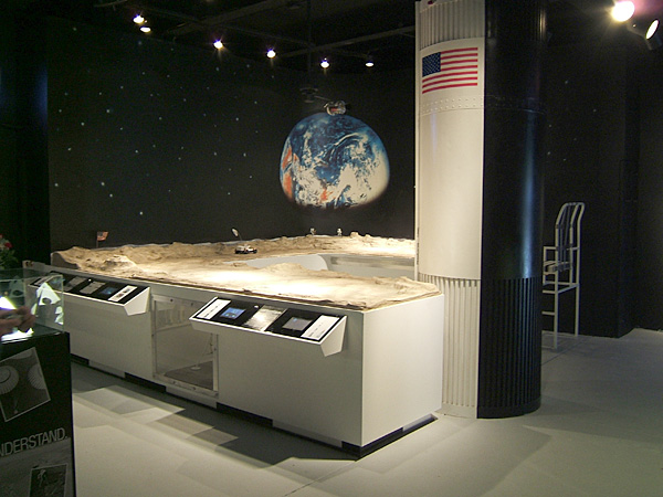 Lunar Rover Exhibit at the Empire State Aerosciences Museum
