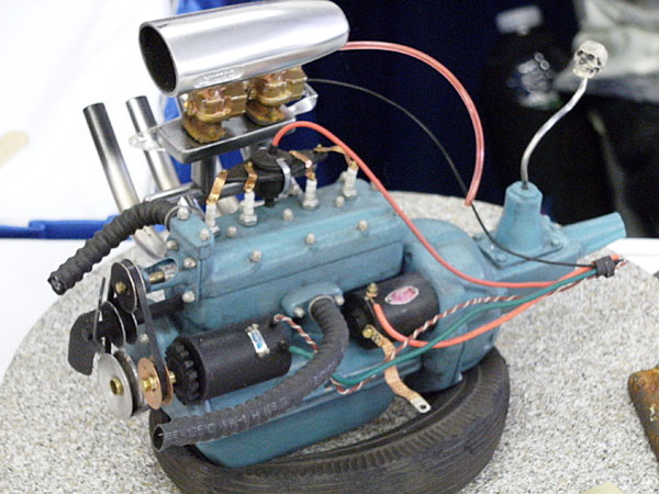Scratchbuild Ford engine by Ken Leslie