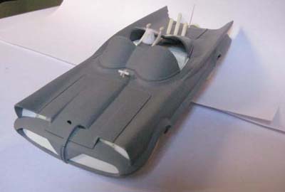1966 Batmobile model front