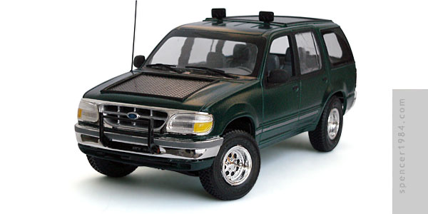 Thorne Mobile Field Systems Ford Explorer Electric Vehicle from the novel The Lost World