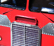 Optimus Prime grille detail