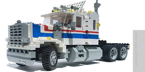 Lego highway hot sale truck