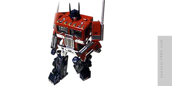 Transformers custom G1 Optimus Prime figure