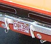 General Lee rear with CNH 320 Georgia license plate
