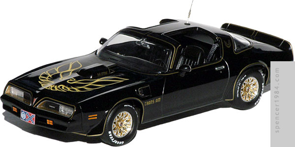 Burt Reynolds' 1977 Firebird T/A from the movie Smokey and the Bandit