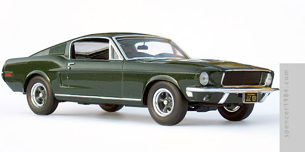 Steve McQueen's 1968 Ford Mustang from the movie Bullitt