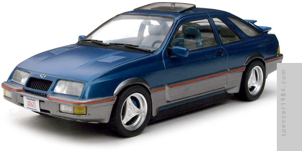 Ash's Merkur XR4Ti from the webcomic Misfile