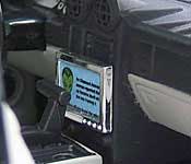 Oracle's Hummer interior