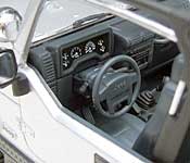 Lara Croft Jeep interior