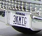 3000 Miles to Graceland Cadillac 3KMTG Nevada license plate