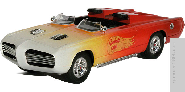 Frankie Avalon's Kustom Plymouth used in the movie Fireball 500