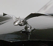 Teen Titans #9 Batmobile hood ornament