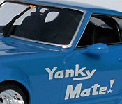 Shakotan Boogie Yanky Mate! Fairlady Z door detail