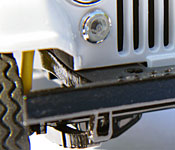 Daisy's Jeep suspension detail