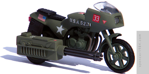 GI Joe Rapid Assault Motorcycle (RAM)