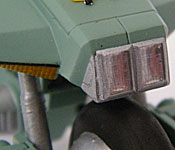 Mospeada/Robotech Ride Armor headlight detail