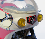 Kamen Rider Cyclone nose detail