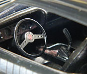 Off-road 1972 Plymouth Cuda interior