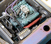 1969 Dodge Charger Daytona engine left side