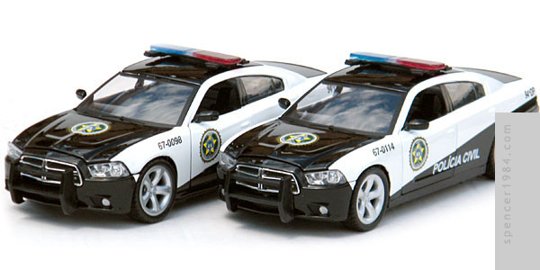 Fast Five Rio Police 2011 Dodge Charger Pursuit