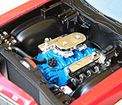 Starsky and Hutch Ford Torino engine left side