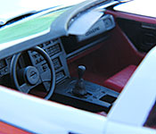 A-Team Corvette interior