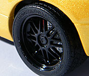The Night is Still Young Lamborghini wheel detail