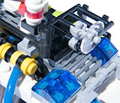 LEGO Ecto-1 roof rack rear