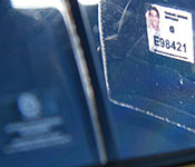 Deadpool Taxi Dopinder ID card