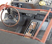 Half-Life 2 1969 Dodge Charger center console and dashboard