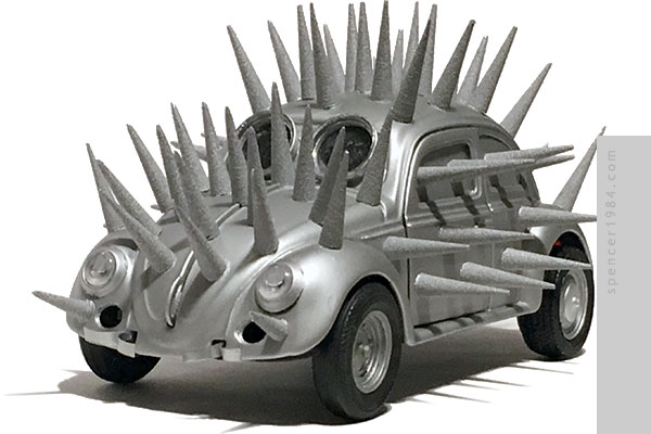 VW Hedgebug from the movie The Cars that Ate Paris