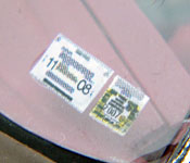 P2 Oldsmobile Cutlass Supreme windshield stickers 