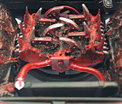 Blood Drive Camaro engine front