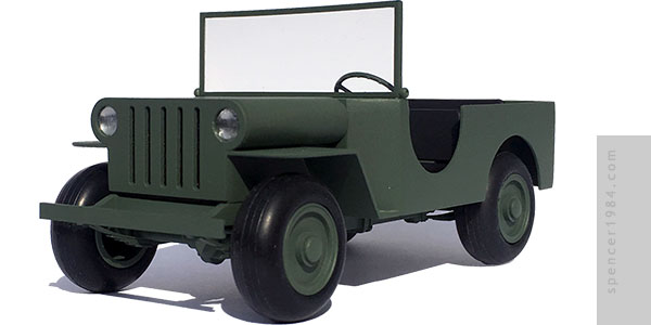 Jeep from the comic strip Beetle Bailey