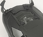 Batman and the Outsiders #8 Batmobile top detail