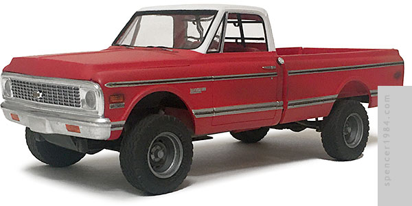 1972 Chevrolet Cheyenne from the novel Trail of Lightning