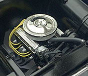 The Terminator Custom Chevy Pickup engine